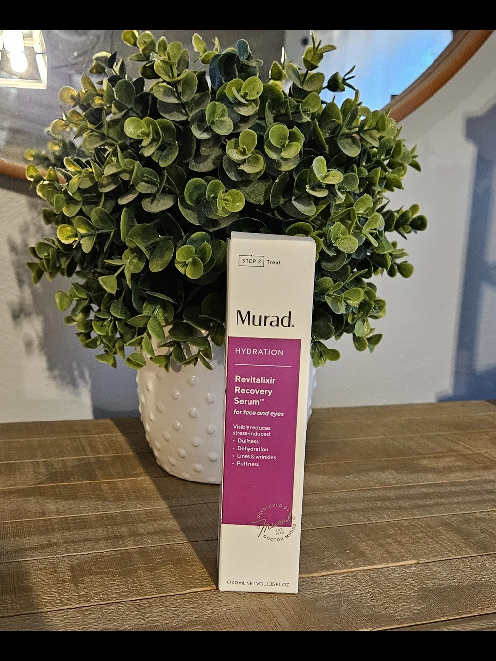 Murad Revitalixir Recovery Serum - Magenta & White